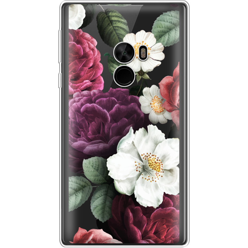 Прозрачный чехол Uprint Xiaomi Mi Mix Floral Dark Dreams