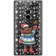 Прозрачный чехол Uprint Xiaomi Mi Mix Christmas Deer with Snow