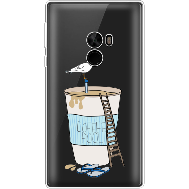Прозрачный чехол Uprint Xiaomi Mi Mix Segull in Cofee Pool