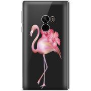 Прозрачный чехол Uprint Xiaomi Mi Mix Floral Flamingo