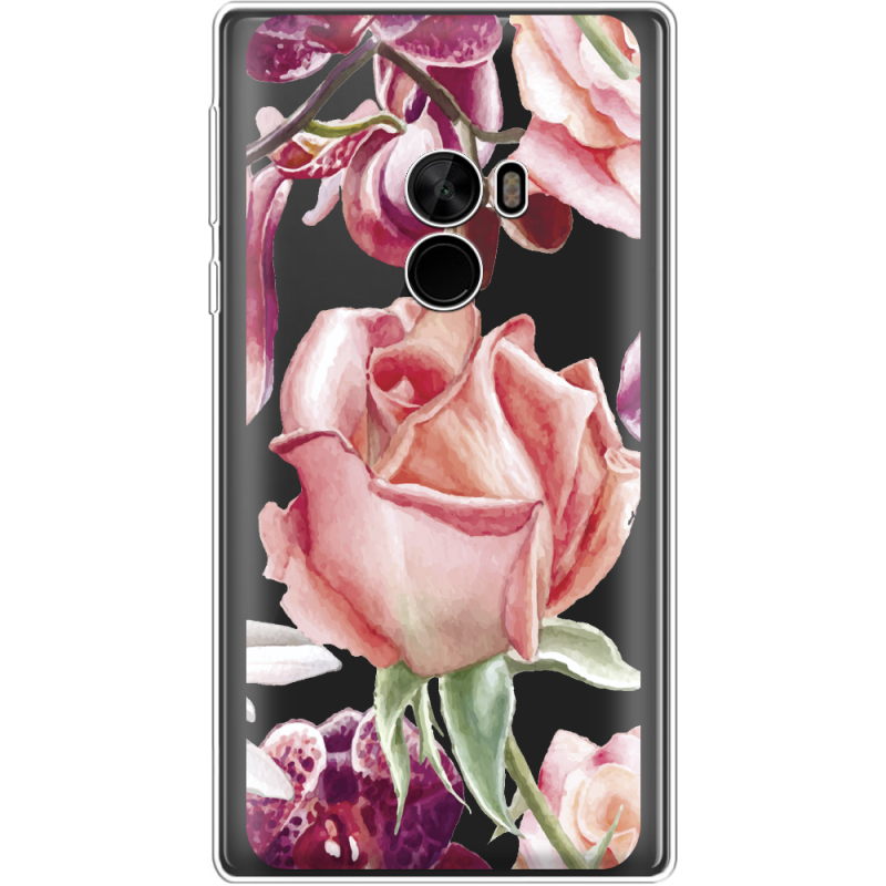 Прозрачный чехол Uprint Xiaomi Mi Mix Rose