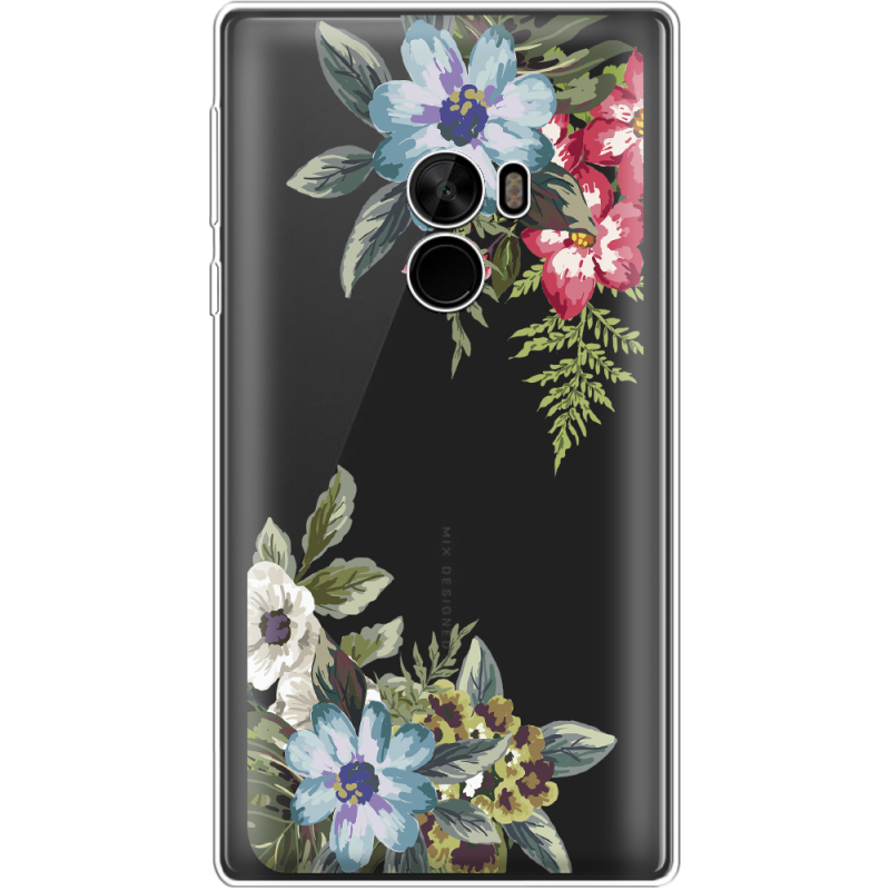 Прозрачный чехол Uprint Xiaomi Mi Mix Floral
