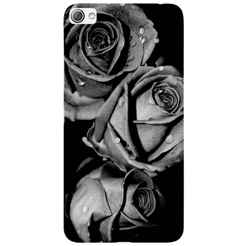 Чехол Uprint Lenovo S60 Black and White Roses