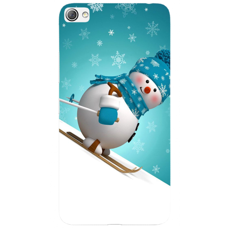 Чехол Uprint Lenovo S60 Skier Snowman