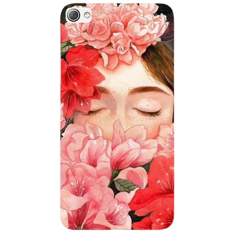 Чехол Uprint Lenovo S60 Girl in Flowers