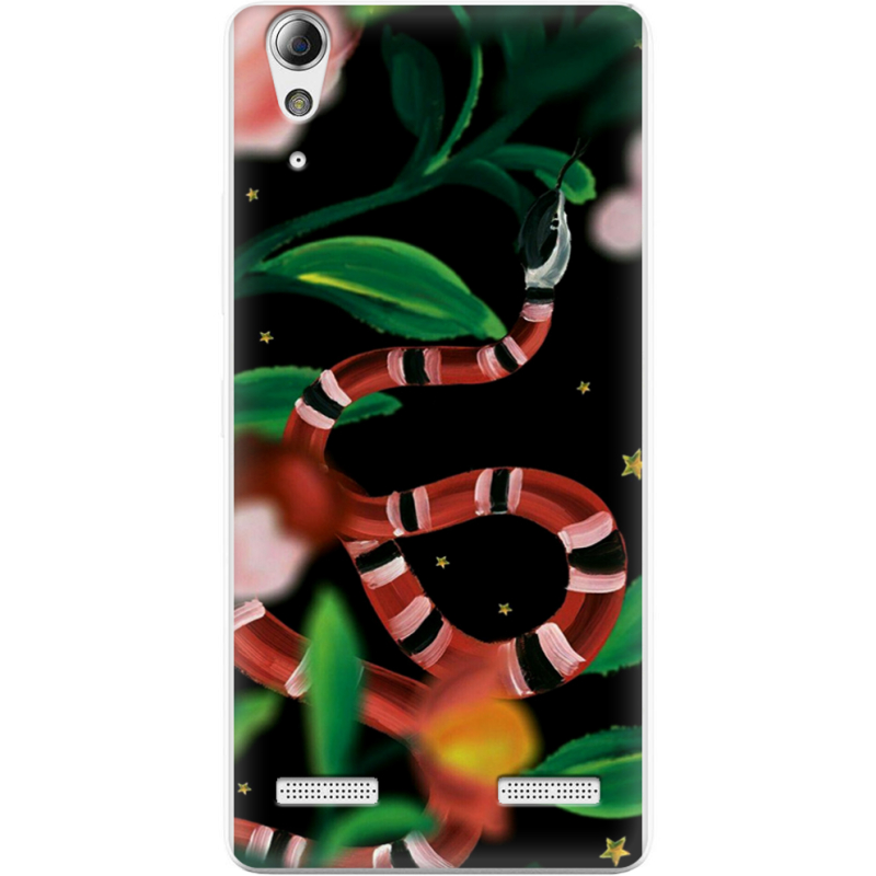 Чехол Uprint Lenovo A6000 Red Snake