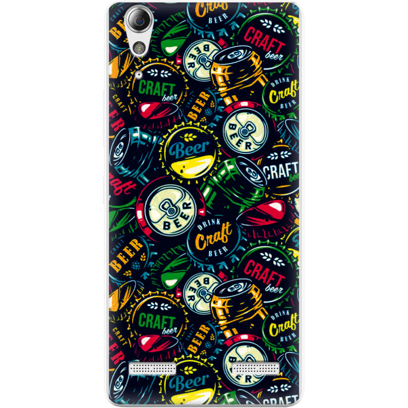 Чехол Uprint Lenovo A6000 Bottle Caps
