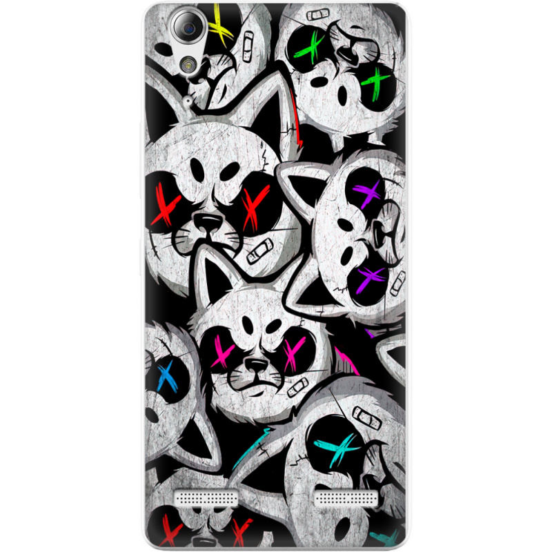 Чехол Uprint Lenovo A6000 Monster meow