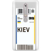 Прозрачный чехол Uprint Nokia 6 2018 Ticket Kiev