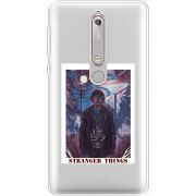 Прозрачный чехол Uprint Nokia 6 2018 Stranger Things