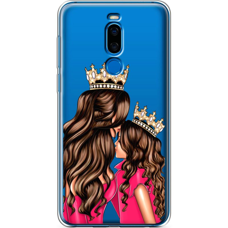 Прозрачный чехол Uprint Meizu X8 Queen and Princess