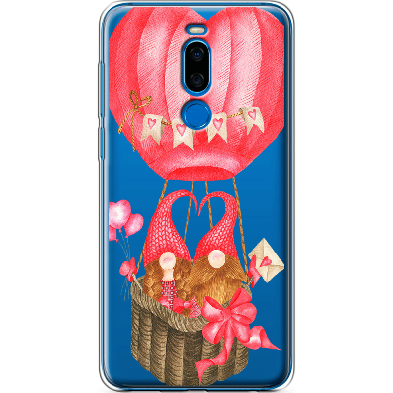 Прозрачный чехол Uprint Meizu X8 Valentine Dwarfs