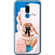 Прозрачный чехол Uprint Meizu X8 Travel Girl