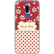 Чехол Uprint Meizu X8 Именной Polka Dots