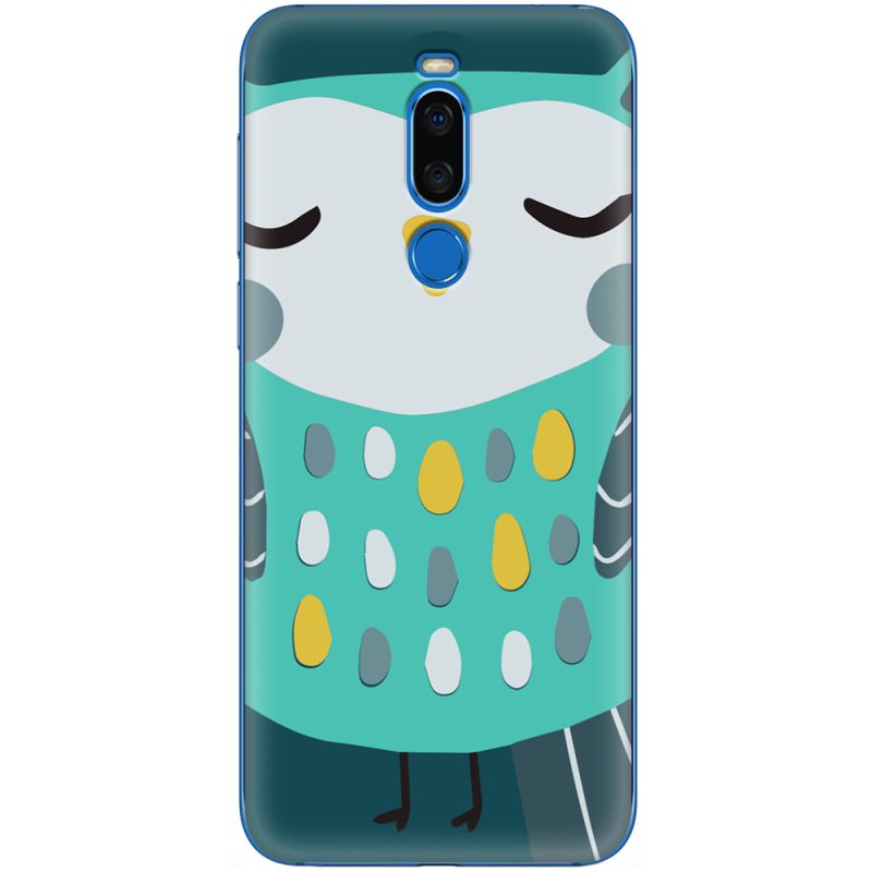 Чехол Uprint Meizu X8 Green Owl
