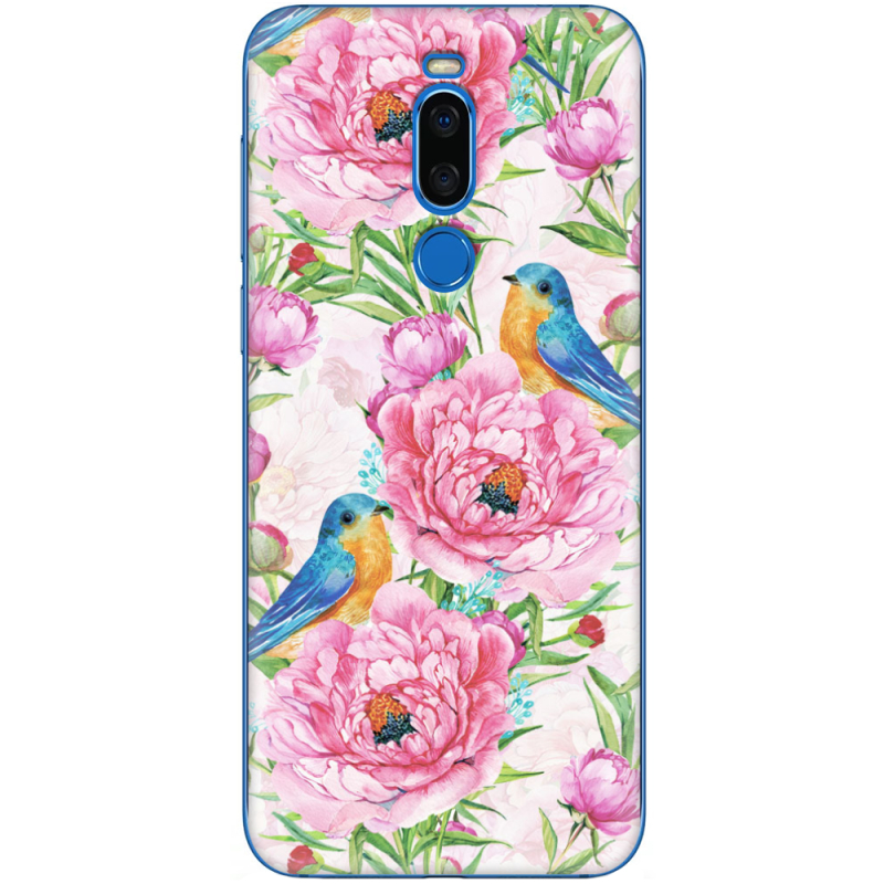 Чехол Uprint Meizu X8 Birds and Flowers