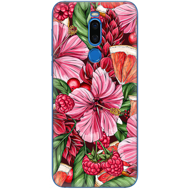 Чехол Uprint Meizu X8 Tropical Flowers