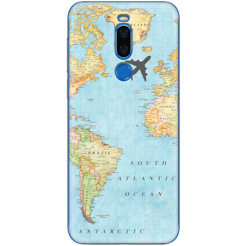 Чехол Uprint Meizu X8 Карта