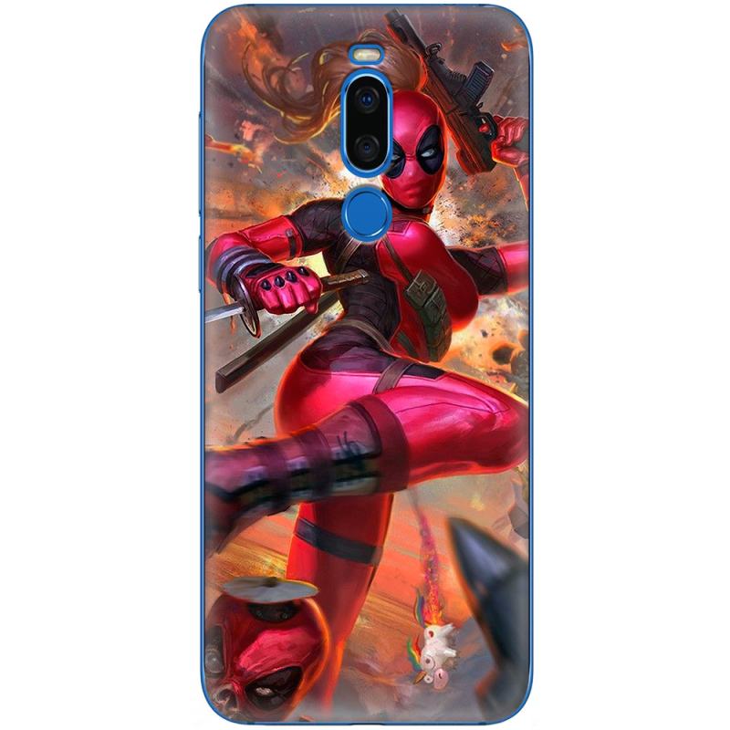 Чехол Uprint Meizu X8 Woman Deadpool