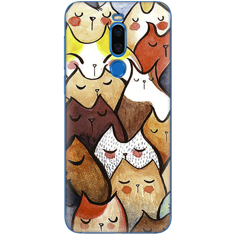 Чехол Uprint Meizu X8 Sleepy Cats