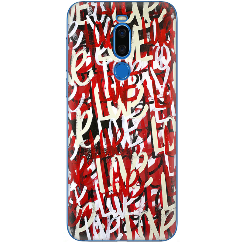 Чехол Uprint Meizu X8 Love Graffiti