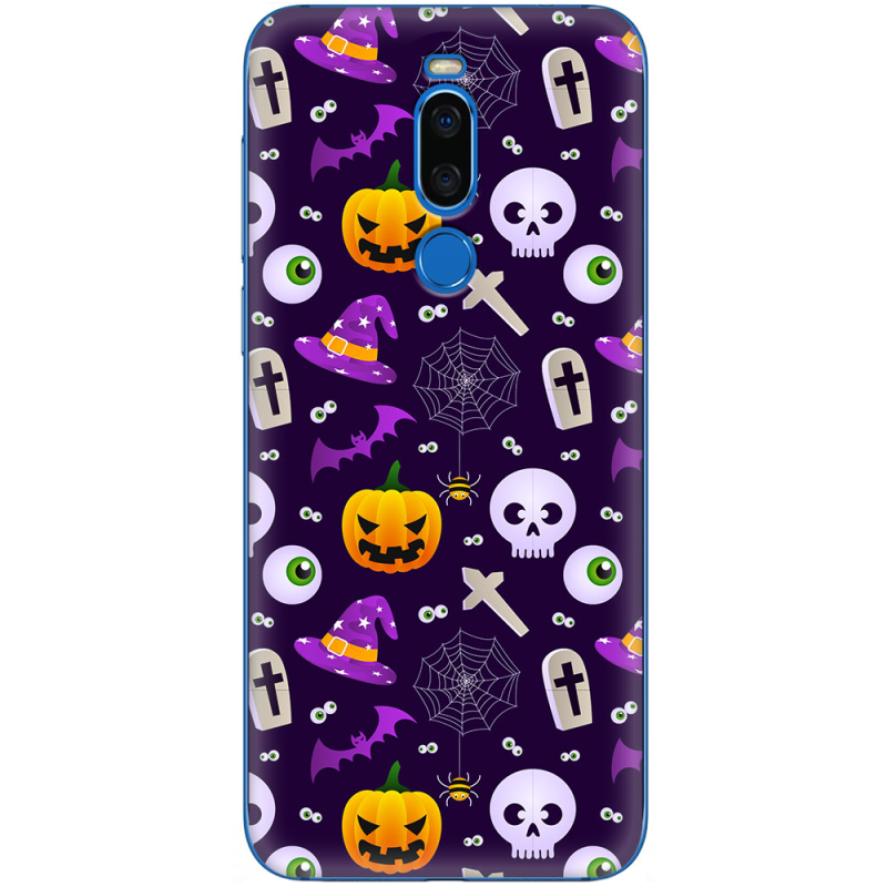Чехол Uprint Meizu X8 Halloween Purple Mood