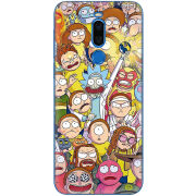 Чехол Uprint Meizu X8 Rick and Morty