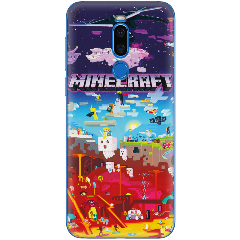 Чехол Uprint Meizu X8 Minecraft World Beyond