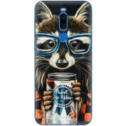 Чехол Uprint Meizu X8 Енот с банкой