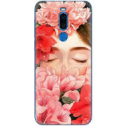 Чехол Uprint Meizu X8 Girl in Flowers