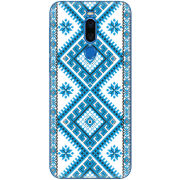 Чехол Uprint Meizu X8 Блакитний Орнамент