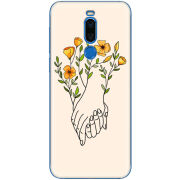 Чехол Uprint Meizu X8 Flower Hands