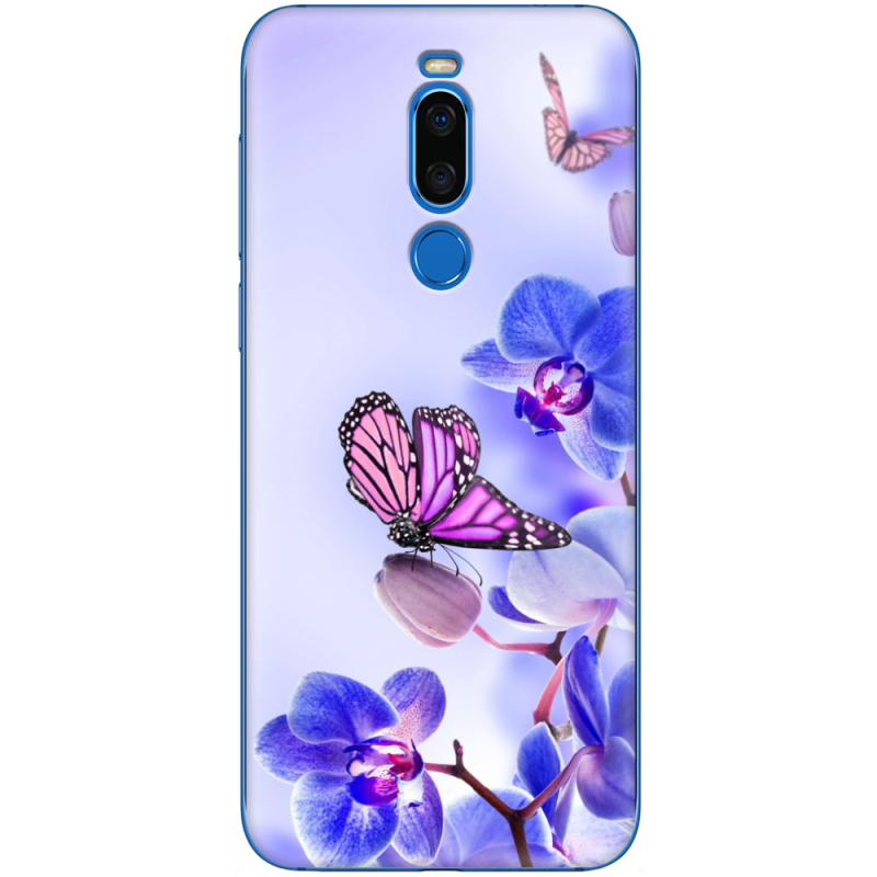 Чехол Uprint Meizu X8 Orchids and Butterflies