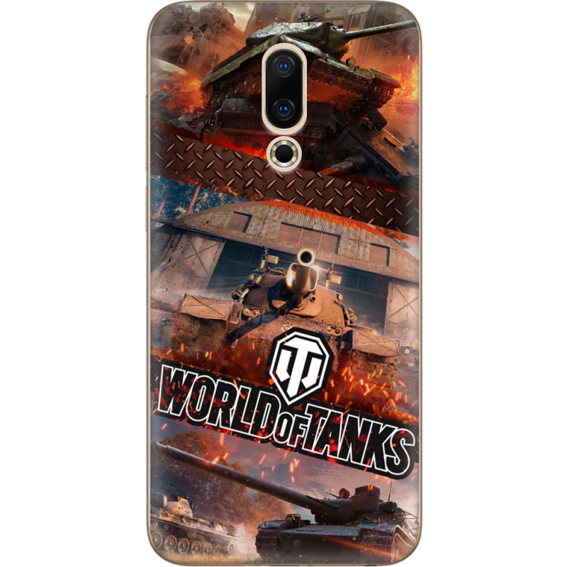 Чехол Uprint Meizu 16X World Of Tanks