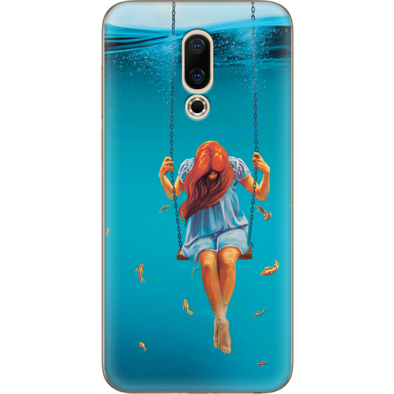 Чехол Uprint Meizu 16X Girl In The Sea