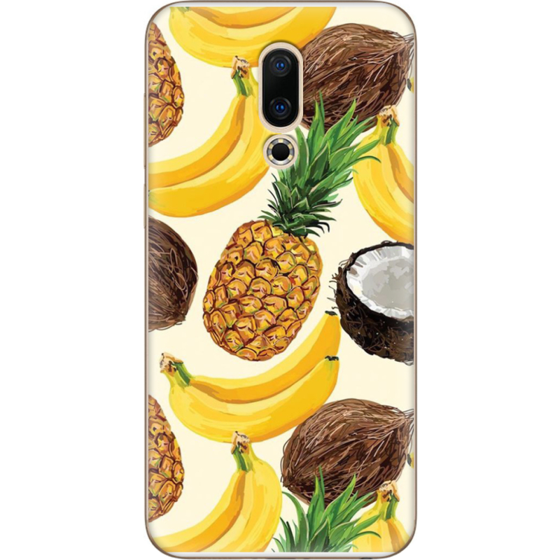 Чехол Uprint Meizu 16X Tropical Fruits