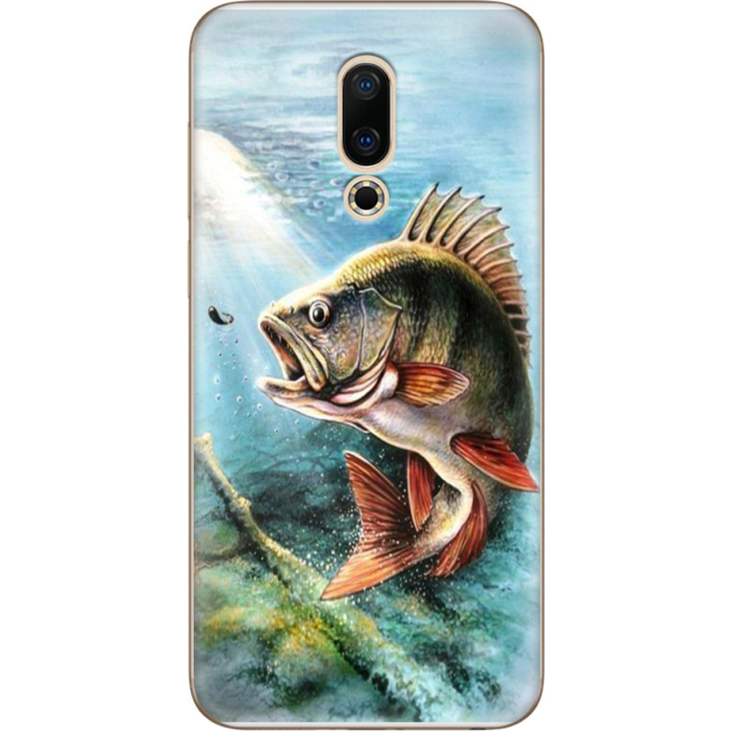 Чехол Uprint Meizu 16X Полосатый Бандит