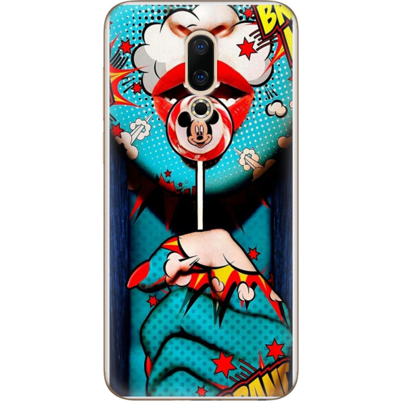 Чехол Uprint Meizu 16X Girl Pop Art