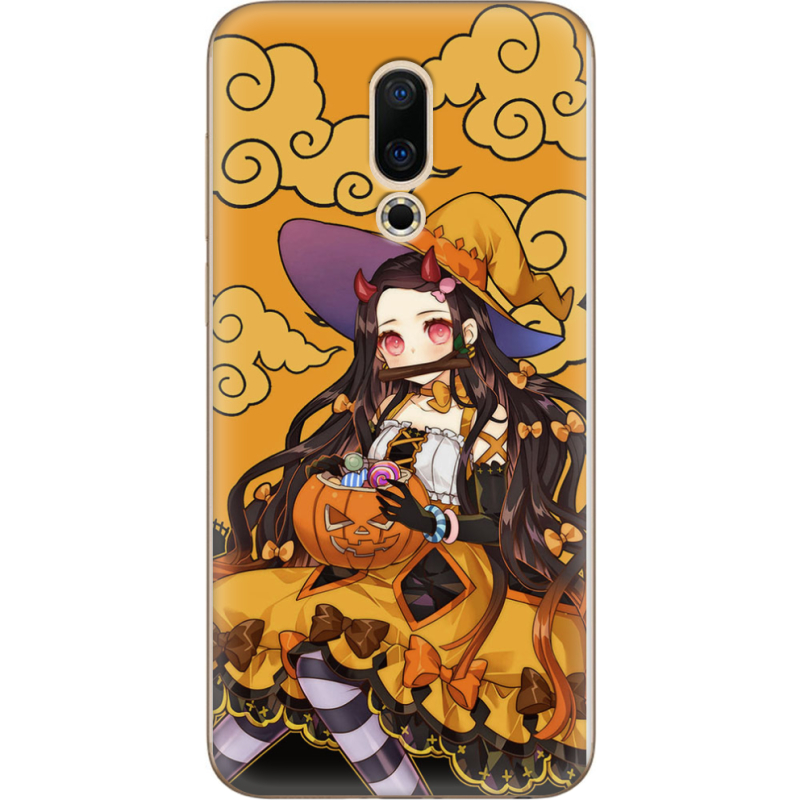 Чехол Uprint Meizu 16X Kamado Nezuko Halloween