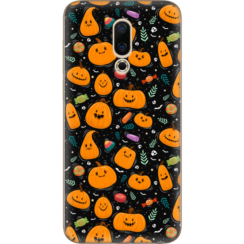 Чехол Uprint Meizu 16X Cute Halloween