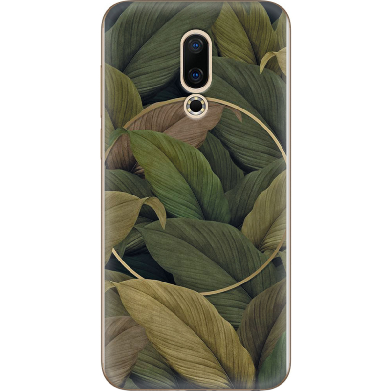 Чехол Uprint Meizu 16X Leaf