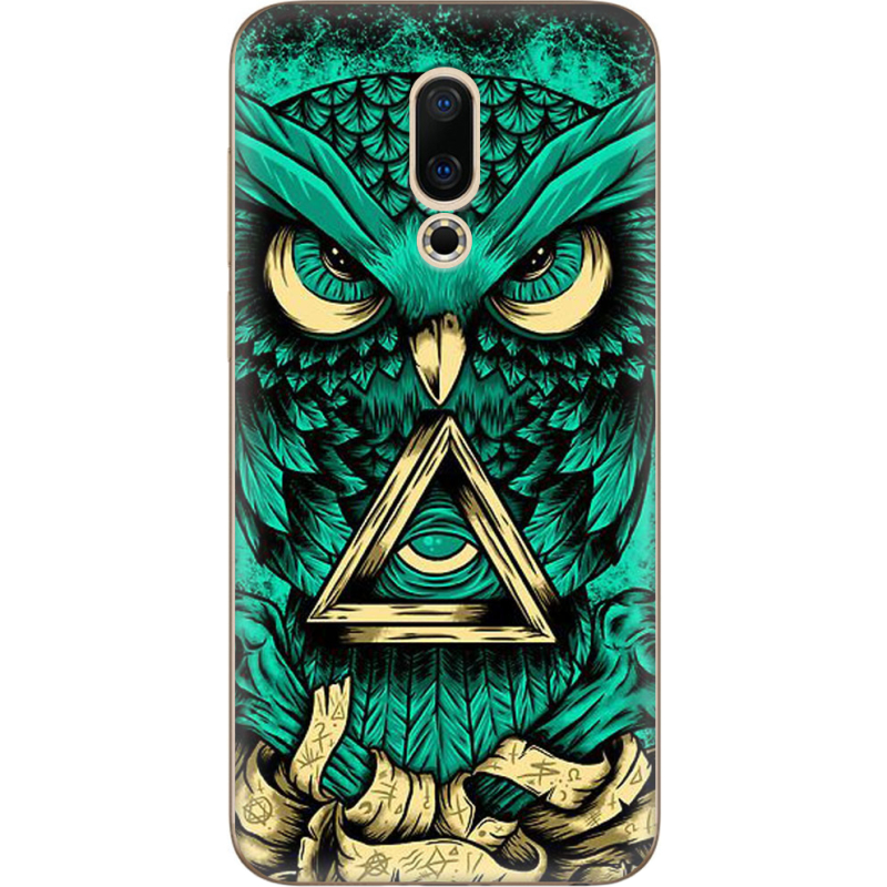 Чехол Uprint Meizu 16X Masonic Owl