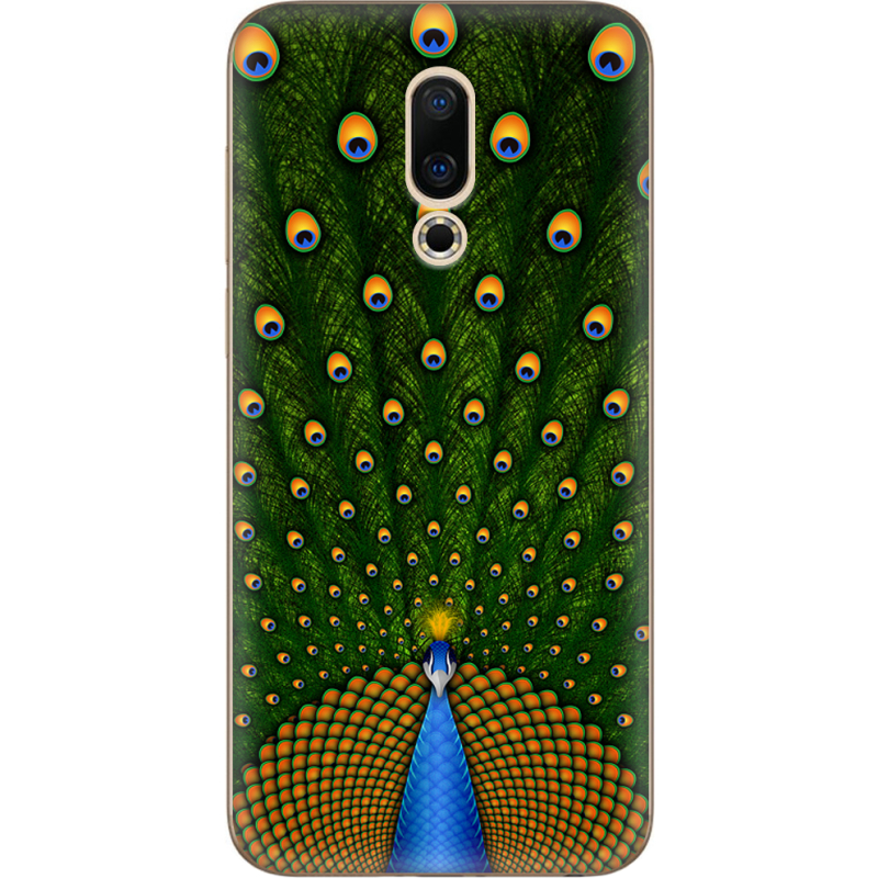 Чехол Uprint Meizu 16X Peacocks Tail