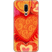 Чехол Uprint Meizu 16X Warm Hearts