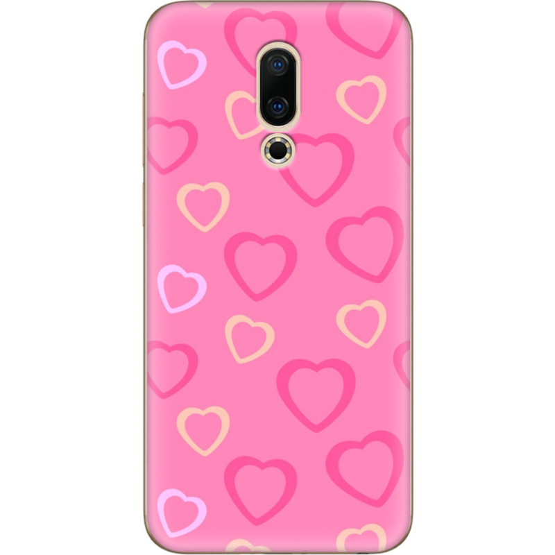 Чехол Uprint Meizu 16X Sugar Hearts