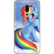 Чехол Uprint Meizu 16X My Little Pony Rainbow Dash