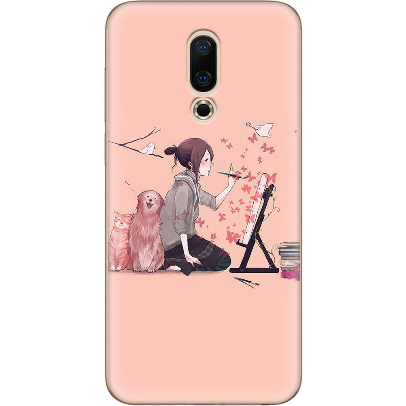 Чехол Uprint Meizu 16X 