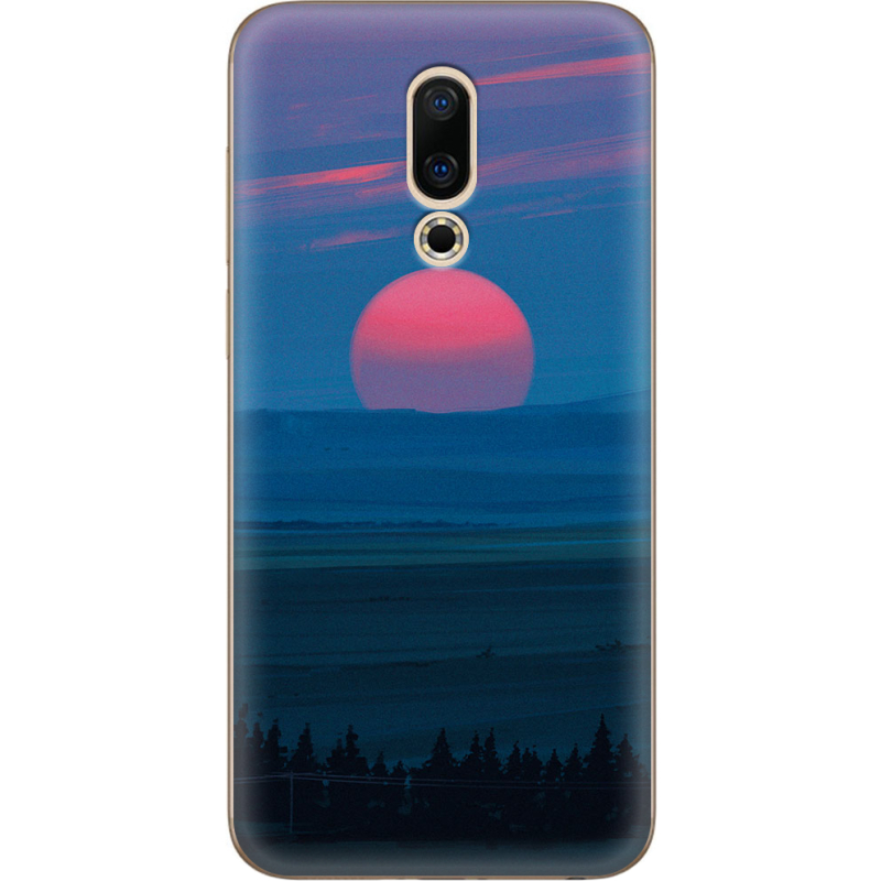 Чехол Uprint Meizu 16X Cold Red Light