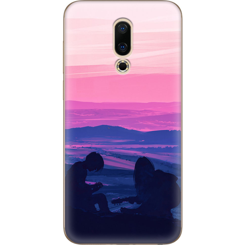 Чехол Uprint Meizu 16X Top of the World