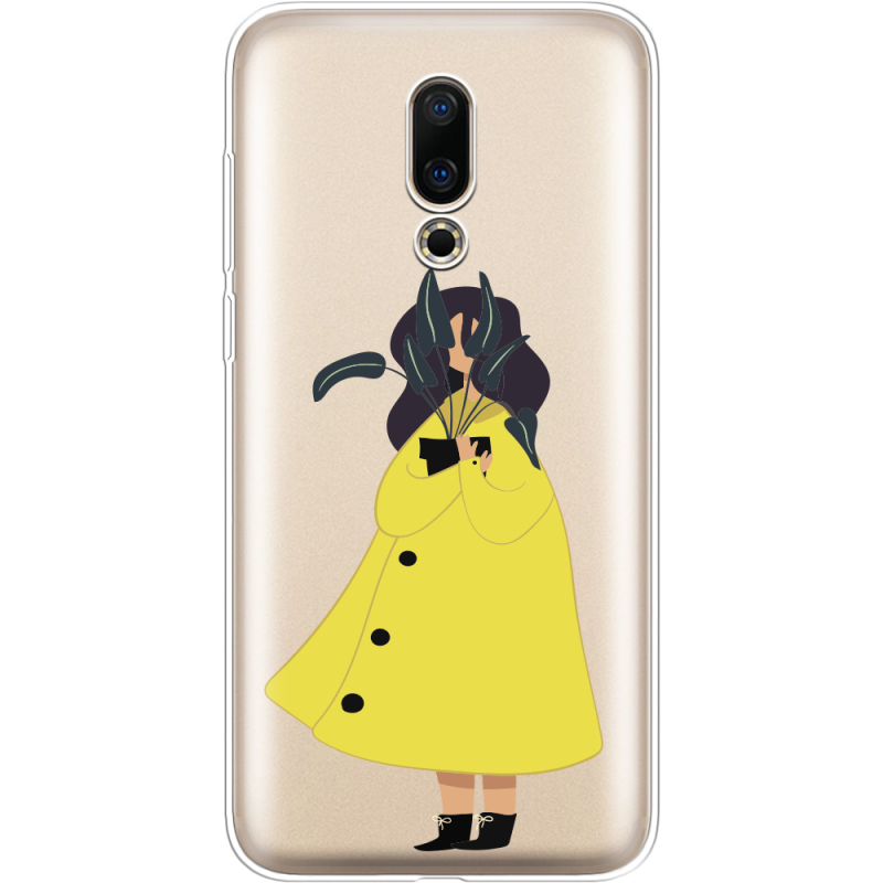 Прозрачный чехол Uprint Meizu 16X Just a Girl